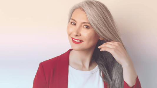 Gray Hair and Heated Styling Tools