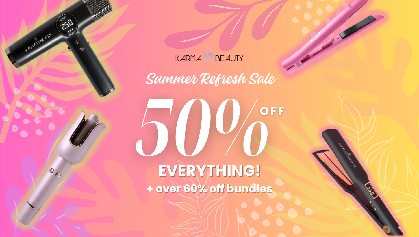 LIVE NOW: KARMA HAIR BEAUTY SUMMER REFRESH SALE