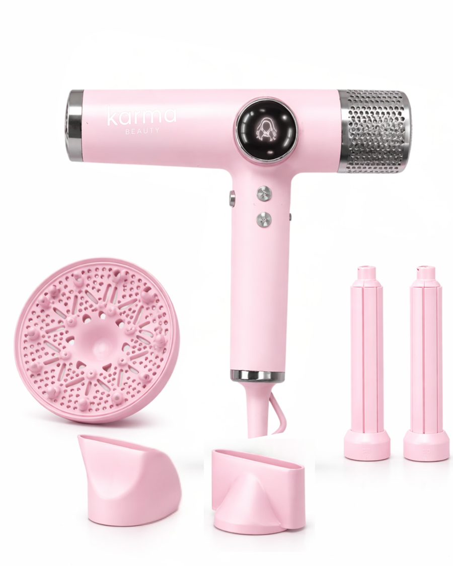 Iconic IQ - Digital Blow Dryer With 5X Styling Attachments