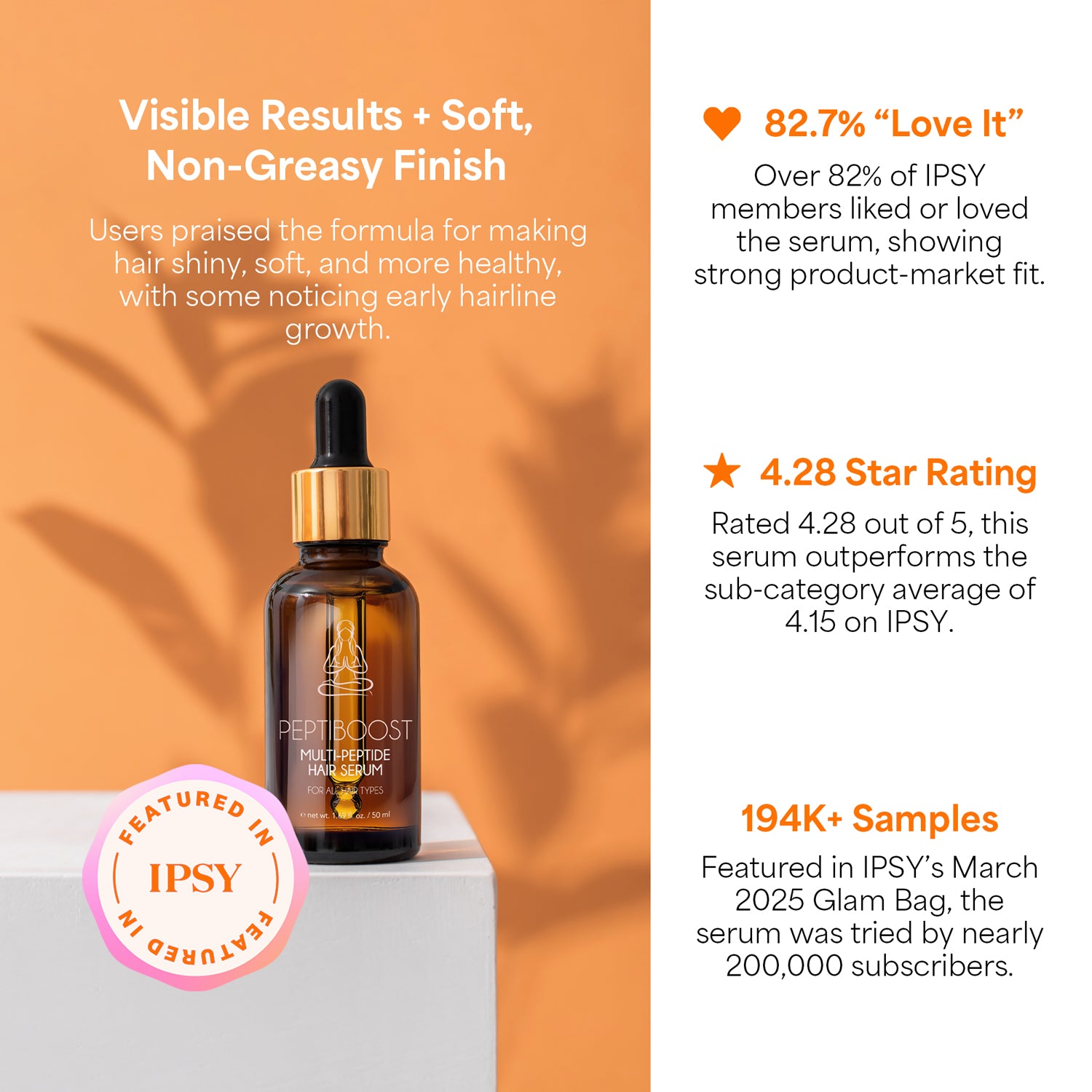Karma Hair Beauty PeptiBoost Hair Serum - Thumbnail 2