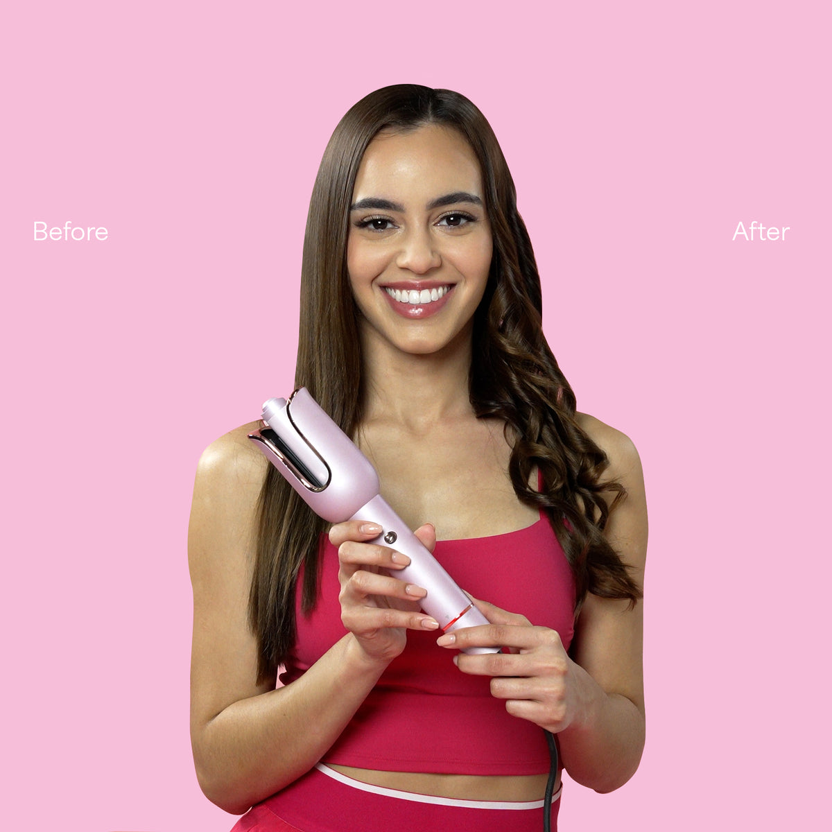  Lotus Automatic Hair Curler Before After